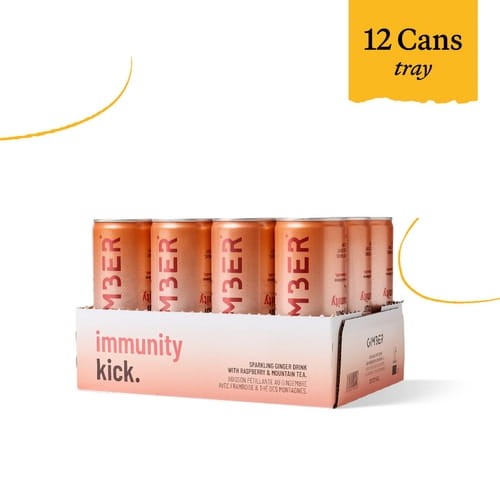 Gimber Ready to Drink pakowany jest w zbiorcze opakowania po 12 puszek 250 ml