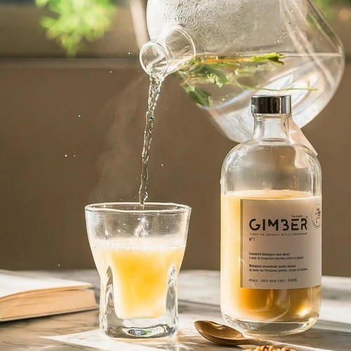 Wypijaj porcję Gimber The Original każdego dnia dla kompleksowego działania zdrowotnego!