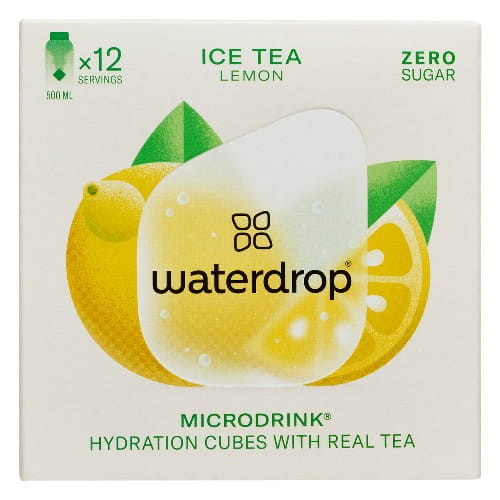 W opakowaniu znajduje się 12 porcji produktu Waterdrop Microdrink.