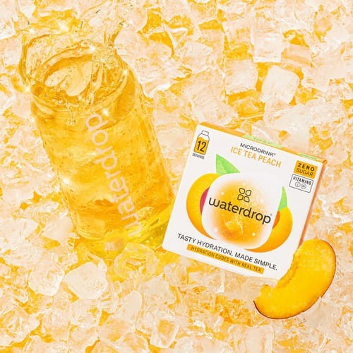 Zawiera witaminy i naturalne ekstrakty, jest niskokaloryczny i wygodny do picia na co dzień.