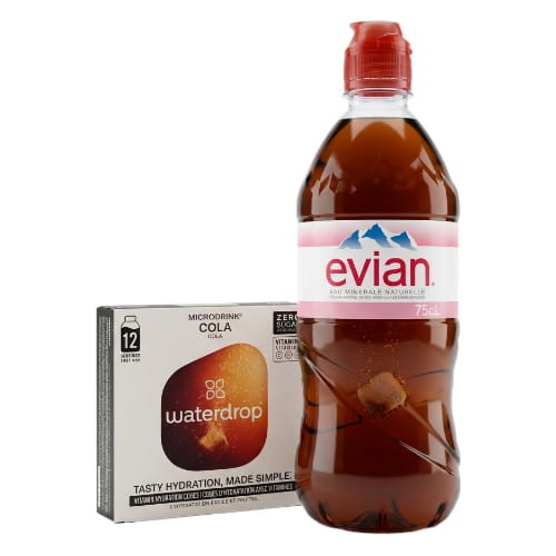 Evian Cola bez cukru z witaminami 750 ml x12
