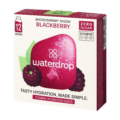 Waterdrop Microdrink kostki Blackberry bez cukru z witaminami x12
