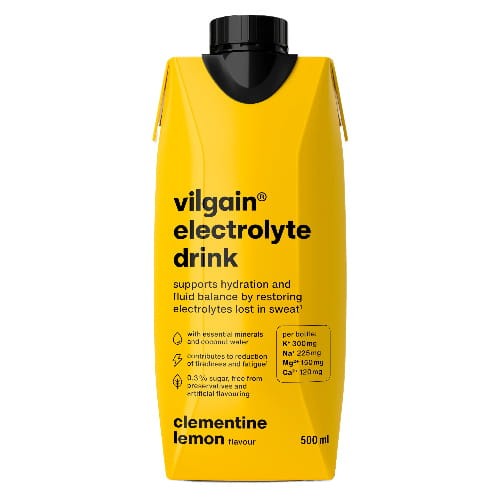 Vilgain Electrolyte Drink Mandarynka z Cytryną 500 ml karton x12