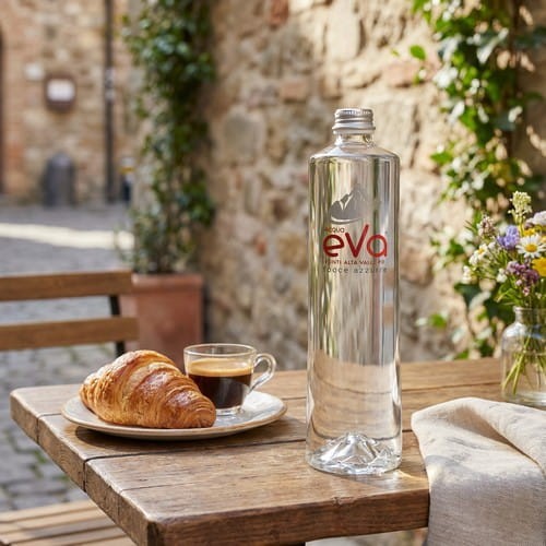 Gazowana woda mineralna z Alp Kotyjskich