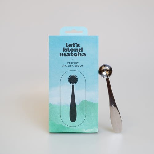 Stalowa miarka do matchy o pojemności 2,5 g. Idealna porcja na jedną matchę i pełna kontrola proporcji.