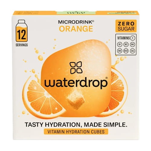 Waterdrop Microdrink kostki Pomarańcz bez cukru z witaminami x12