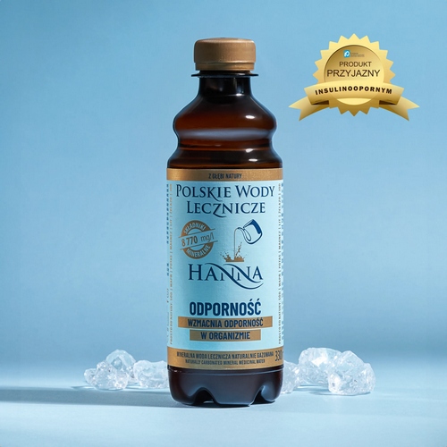 Hanna to woda lecznicza przyjazna insulinoopornym