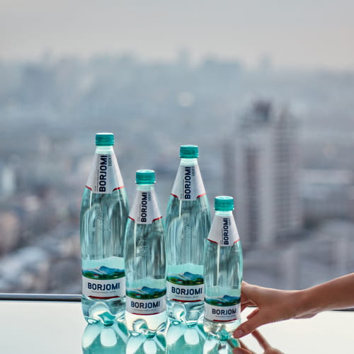 Borjomi łączy w sobie wieloletnią historię z nowoczesnym designem