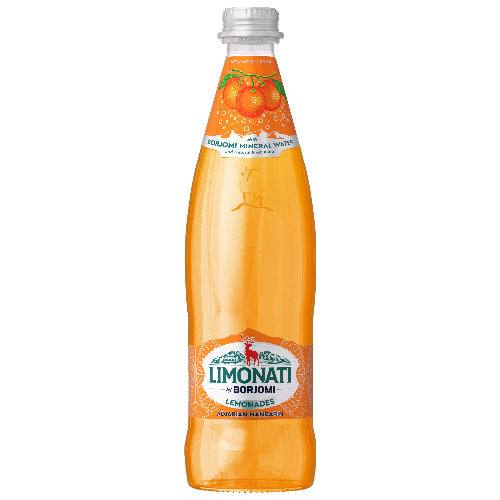 Borjomi Limonati Mandarynka Adżarska 500 ml szkło x12