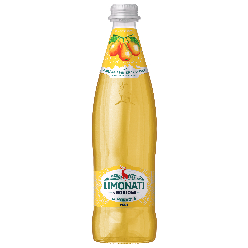 Borjomi Limonati Gruszka 500 ml szkło x12