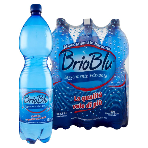 Rocchetta Brio Blu - włoska woda źródlana z Umbrii, niskozmineralizowana, o czystym smaku. Wspiera naturalną detoksykację i codzienne dobre samopoczucie.