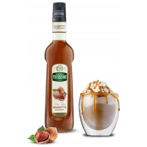 Idealny do kawy, latte, gorącej czekolady, shake’ów, koktajli i deserów.