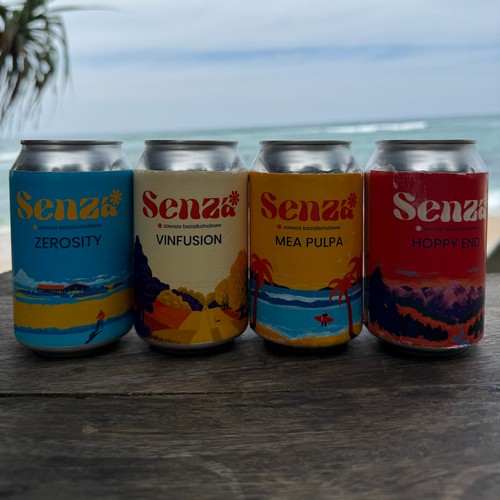 Senza Sample Pack to zestaw degustacyjny, który pozwala sprawdzić cztery różne propozycje polskiego browaru skupionego na piwach bezalkoholowych