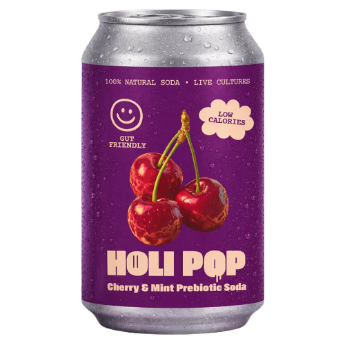 Holi Pop Wiśnia & Mięta 330 ml puszka x6