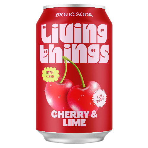 Living Things Cherry & Lime 330 ml puszka x12