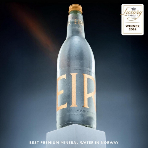 Woda mineralna Eira zwycięzcą w kategorii "Wody mineralne" Luxury Lifestyle Awards