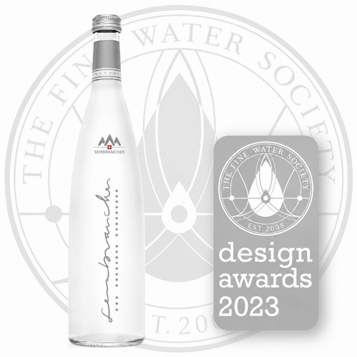 Sembrancher zdobywcą drugiego miejsca "Design Awards 2023" The Fine Water Society