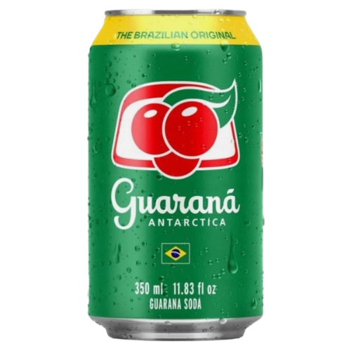 Guarana Antarctica Soft Drink 330 ml puszka x6