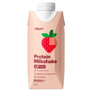 Vilgain Protein Milkshake Truskawka 330 ml karton x12