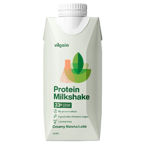 Vilgain Protein Milkshake Kremowe Matcha Latte 330 ml karton x12