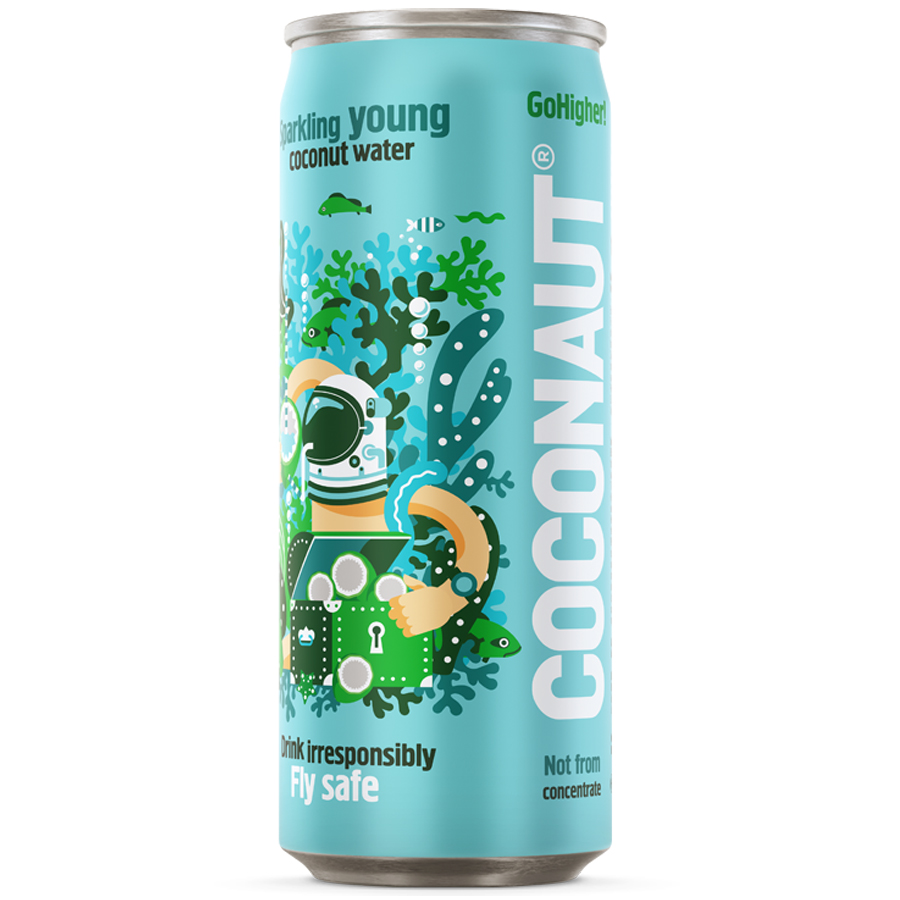 Gazowana woda kokosowa Coconaut