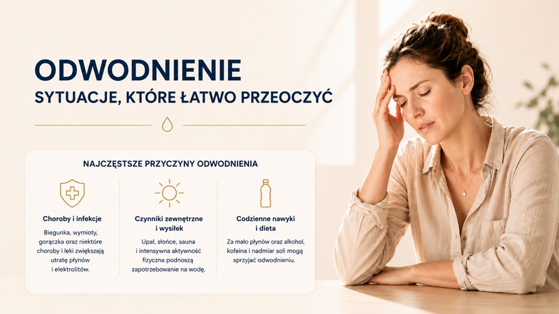 Przyczyny odwodnienia