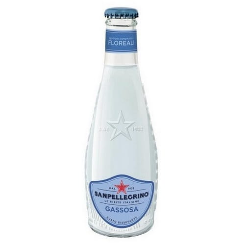 San Pellegrino Gassosa 200 ml Napój Szkło x4