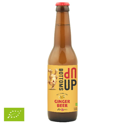 Bottoms Up Organic Ginger Beer 330 ml szkło x12